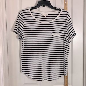 Striped pocket tee